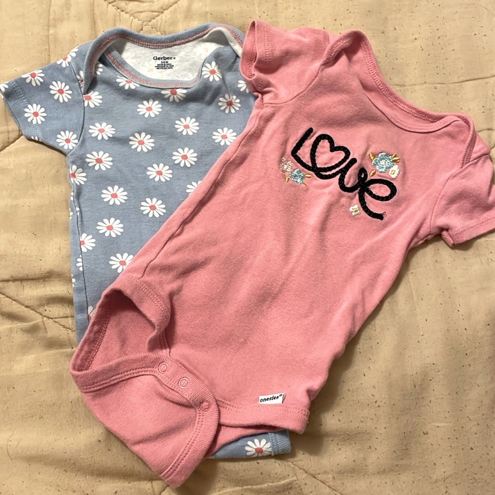 Gerber 2 pcs onesies